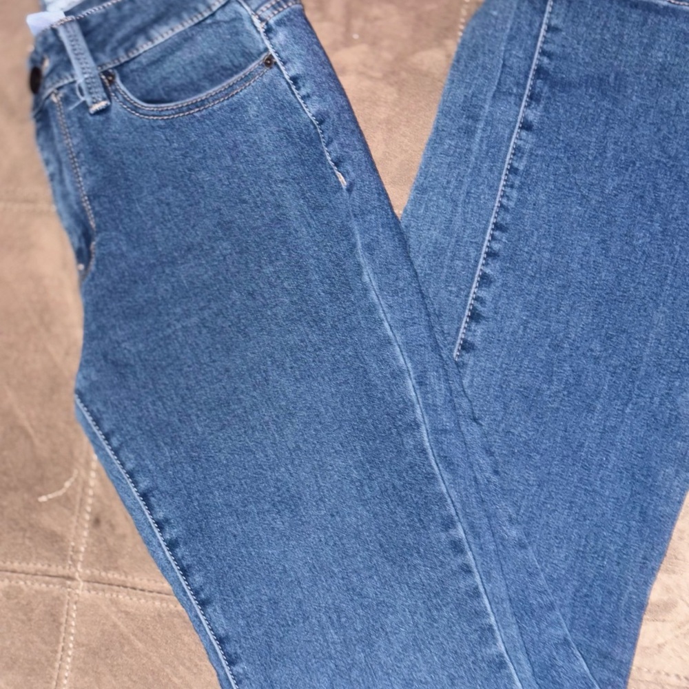 NOBO Women's Straight Leg Jeans in Denim Blue